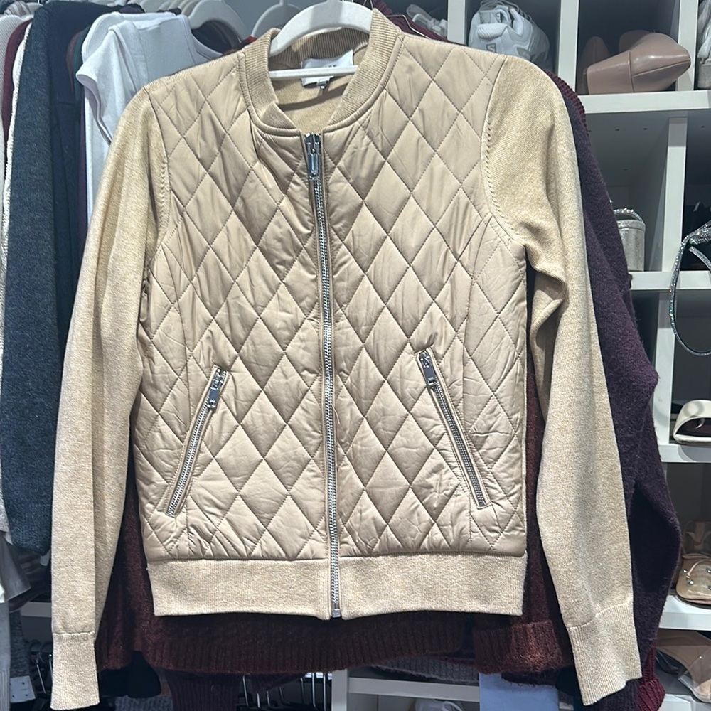Quilted Tan Jacket